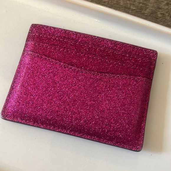 Kate Spade glitter card holder - Picture 3 of 4